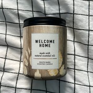 Bath and Body Works Welcome Home Candle